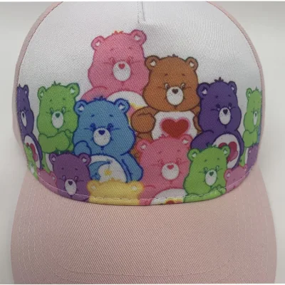 Gorra de niños blancos de poliéster y algodón para sublimación