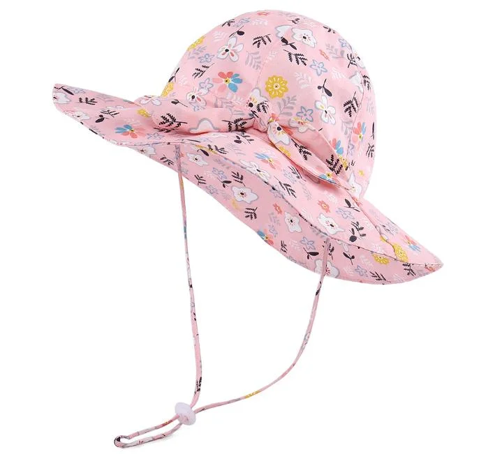 2022 European Spring Summer Children Sunscreen Beach Fisherman Sun Hat