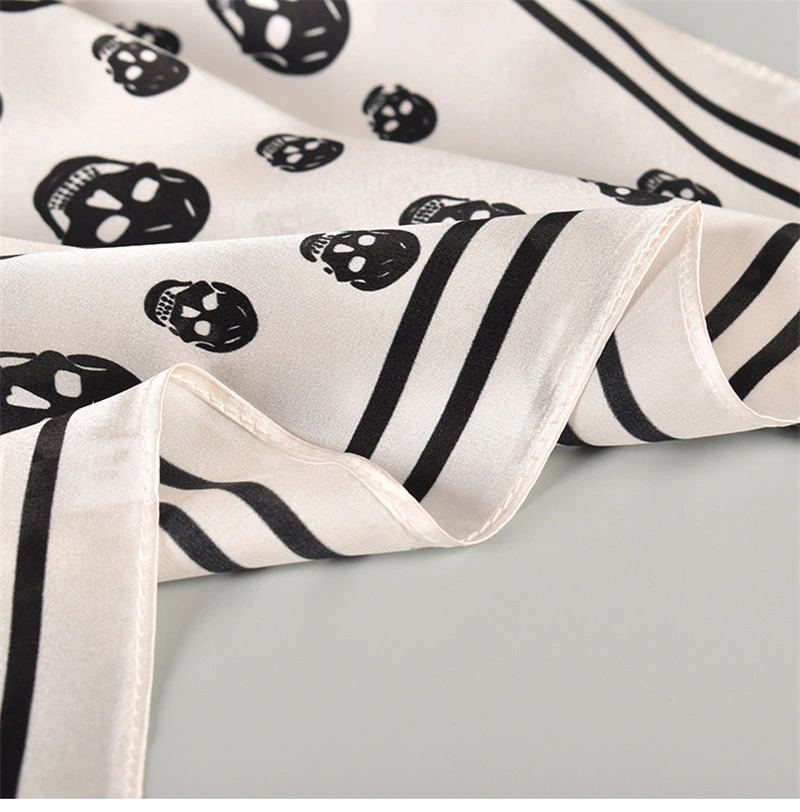 Factory Price Good Quality Skull Prints Autumn Girl&prime;s Scarf