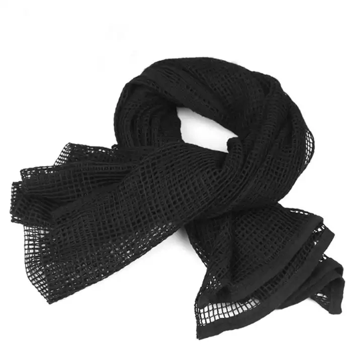 Outdoor Sports German-Camouflage Large Net Scarf Shawled Prevent Tactical Multi-Turbans