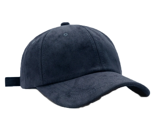 Custom Suede 6 Panel Baseball Cap Plain Sport Cap Fashion Blank Cap/Hats Caps