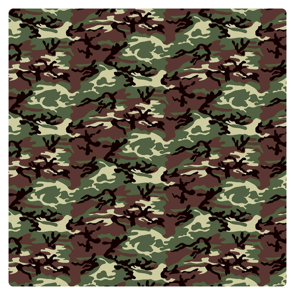 100% Cotton Camouflage Head Wrap Wristband Kerchief Bandanas of Camo Pattern 23G