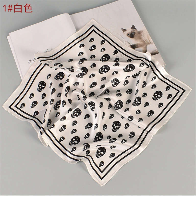 Factory Price Good Quality Skull Prints Autumn Girl&prime;s Scarf