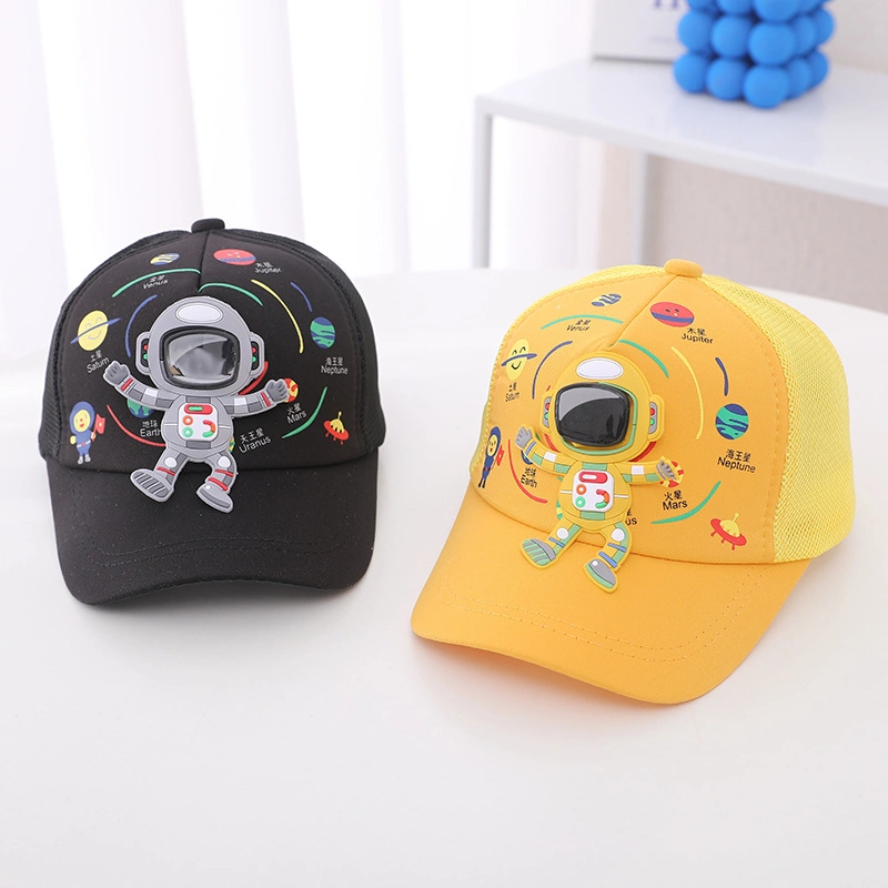 Cosmic Planet Cartoon Print Kid&prime;s Baseball Cap Spring and Summer Cute Cap