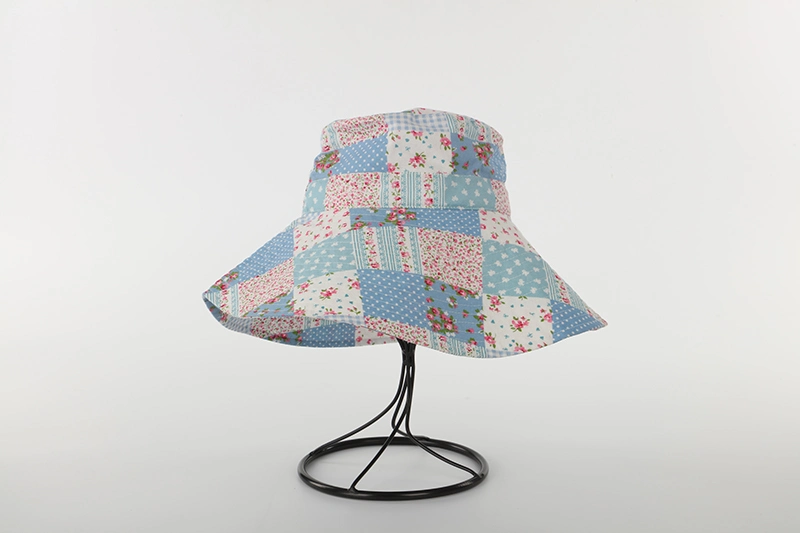 Custom Designer Fisherman Floppy Hats Cotton Sun Bucket Hat for Outdoor Travel