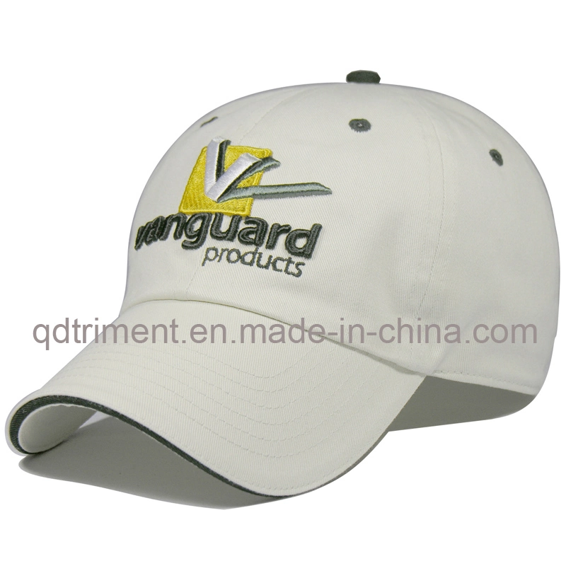 Polyester Microfiber Embroidery Sport Golf Baseball Cap (TMR05196)