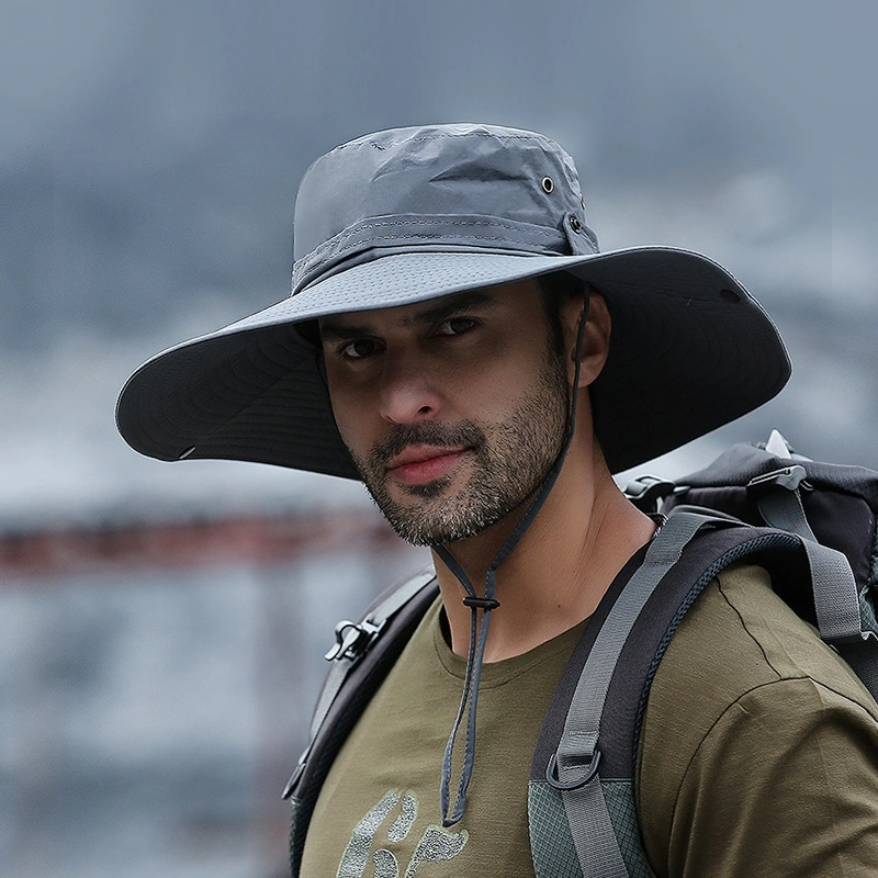 Hot Selling Men&prime;s Trekking Summer UV Protective Fisherman Hat