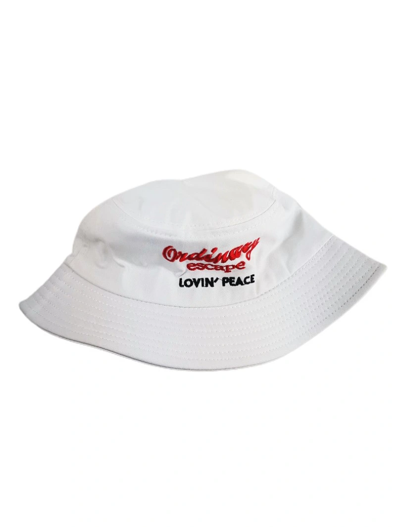 High Quality Cotton Bucket Hat with Embroidery Summer Fashion Fishing Hat Outdoor Sun Protective Casual Cap Fisherman Hats