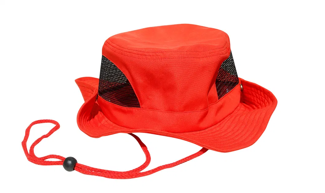 Foldable Bucket Hat for Safari Outdoor with Long Brim Sun Protective Cap for Fishing with High Quality Cotton Plain Fisherman Fashion Summer Hat