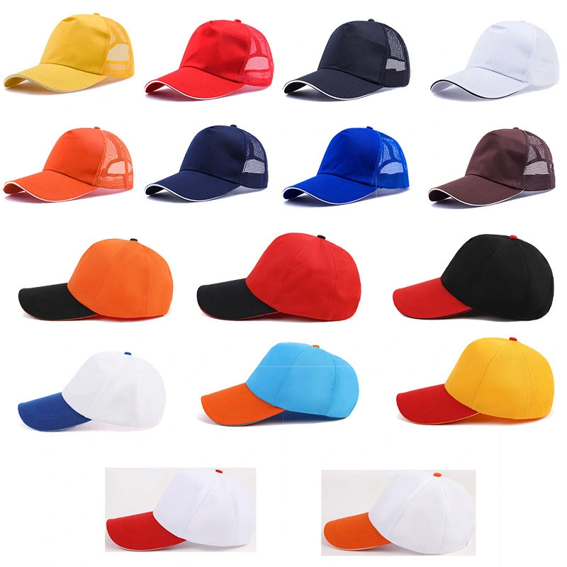 New Fashion Plain Blank Foam Mesh Trucker Caps, Custom Trucker Hat with Logo