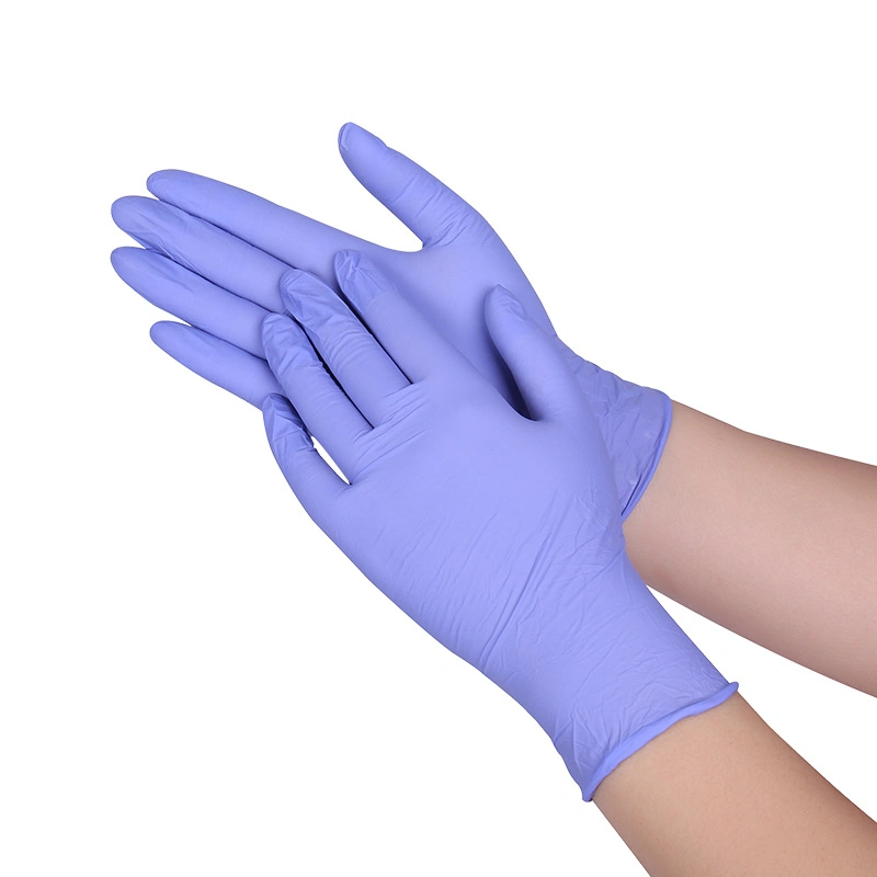 Nitrile Glove Manufacturer Wholesale Black Powder Free Nitrile Disposable Gloves