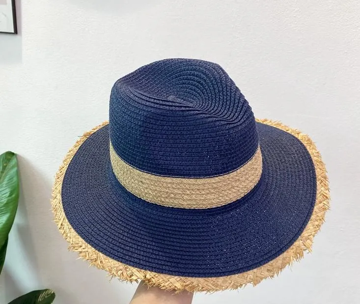 Straw Hat, Fur-Trimmed Straw Hat, Gentleman&prime;s Hat, Top Hat, Sun Visor, Beach Straw Hat