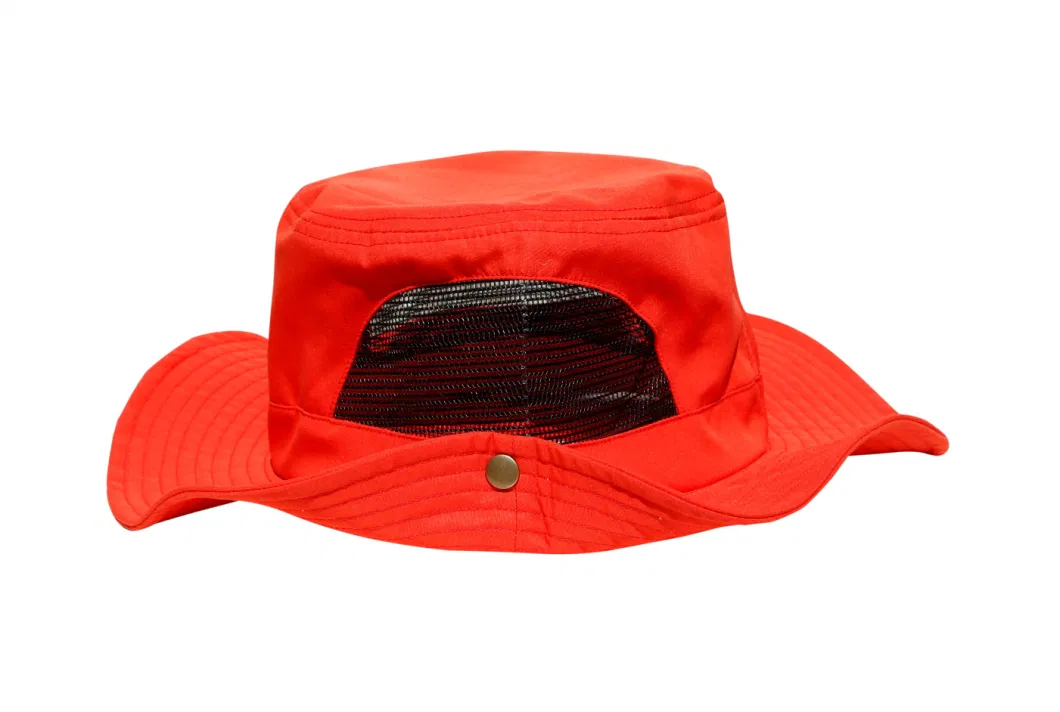 Foldable Bucket Hat for Safari Outdoor with Long Brim Sun Protective Cap for Fishing with High Quality Cotton Plain Fisherman Fashion Summer Hat