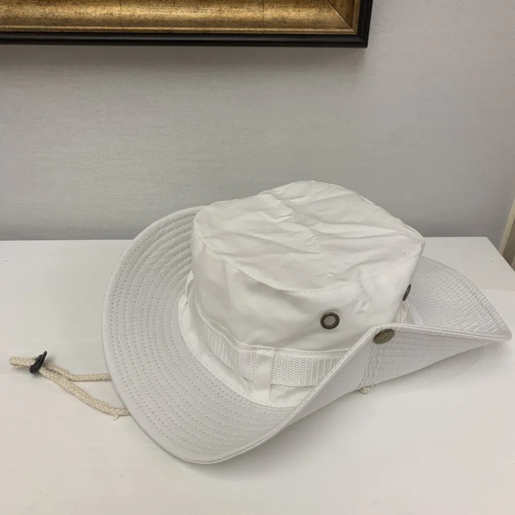 Outdoor Fisherman&prime;s Hat Large Brim Sunshade Fishing Hat, Mountain Climbing Jungle Sun Hat for Men and Women