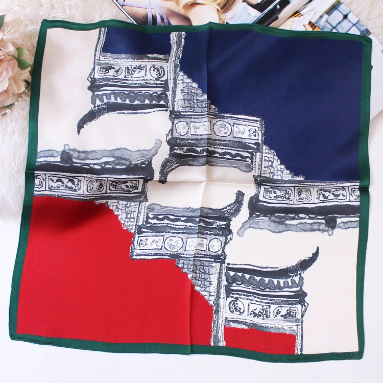 Newest Style Women Designer Pure 100% Silk Scarves