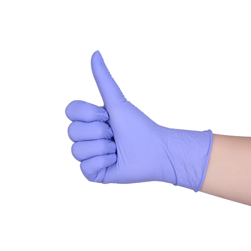 Nitrile Glove Manufacturer Wholesale Black Powder Free Nitrile Disposable Gloves