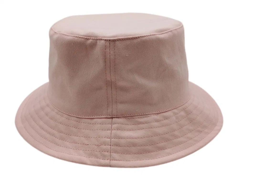 Bucket Hat with Embroidery for Kids Summer High Quality Cotton Fashion Fishing Hat Outdoor Sun Protective Casual Cap Fisherman Hats