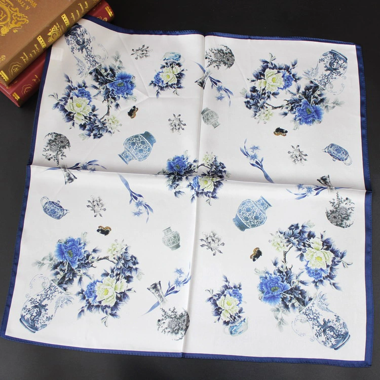 Newest Style Women Designer Pure 100% Silk Scarves