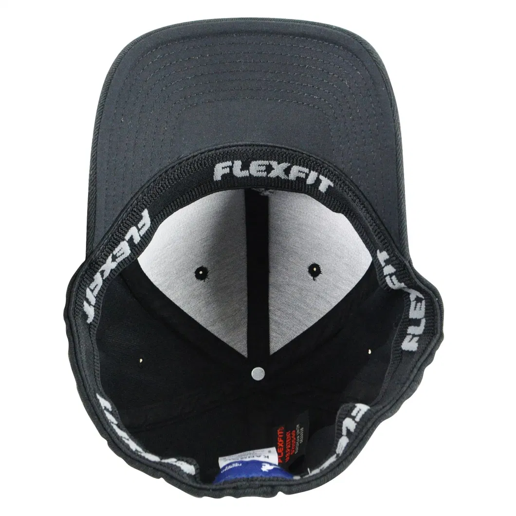 High Quality Custom Elastic Baseball Cap with Elastic Spandex Sweatband