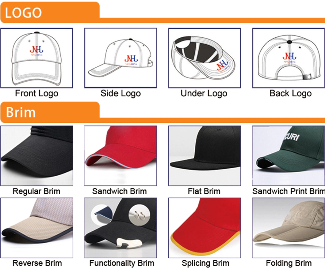 Custom High Quality Elastic Golf Cap 6-Panel Blank Fitted Baseball Cap Hats