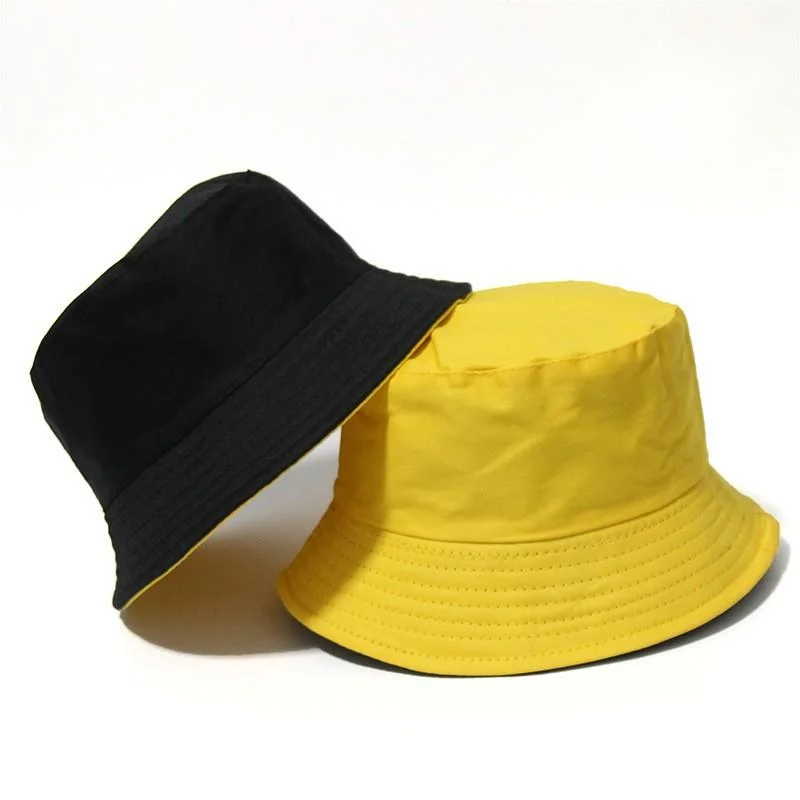 Cotton Fisherman Hat Customizable Logo Bucket Hat