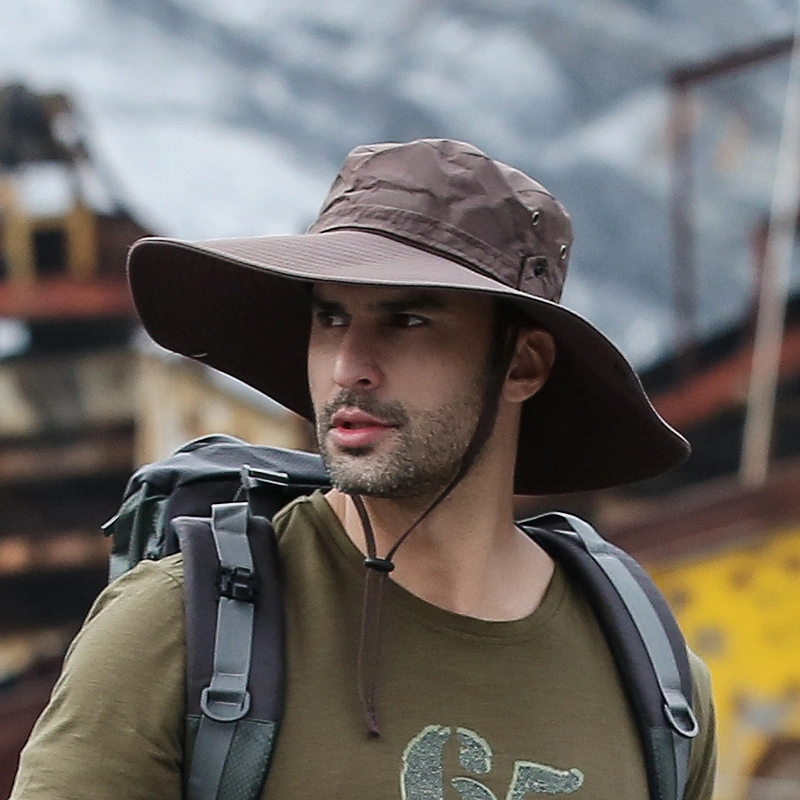 Hot Selling Men&prime;s Trekking Summer UV Protective Fisherman Hat