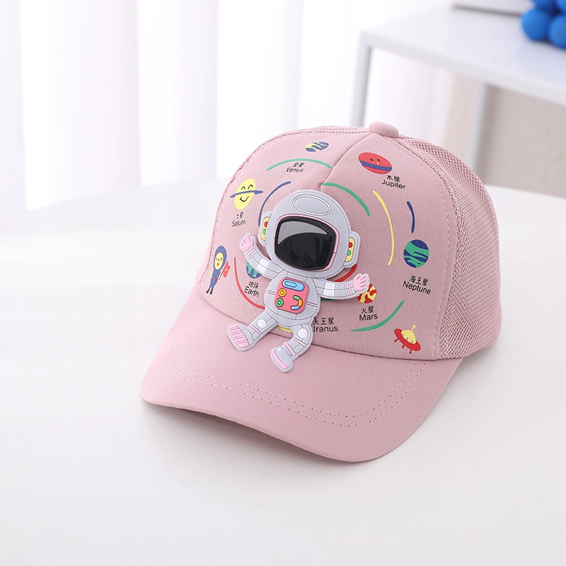 Cosmic Planet Cartoon Print Kid&prime;s Baseball Cap Spring and Summer Cute Cap