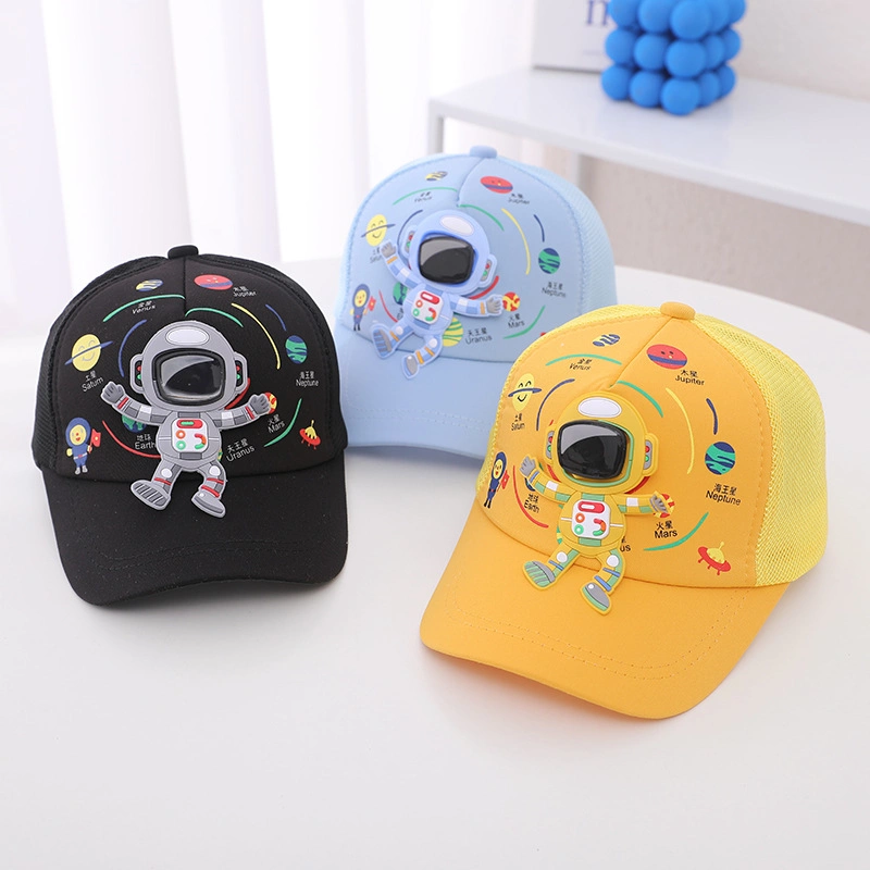 Cosmic Planet Cartoon Print Kid&prime;s Baseball Cap Spring and Summer Cute Cap