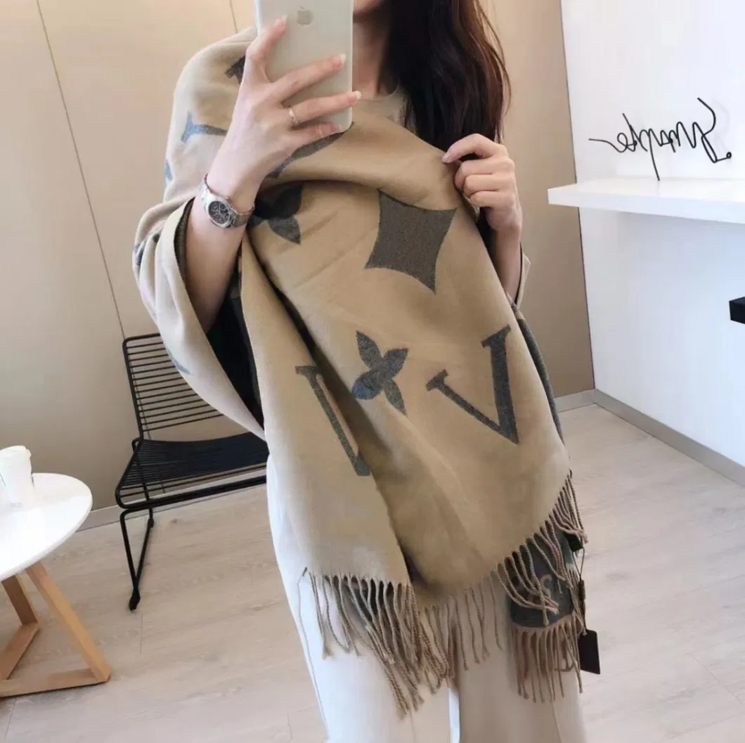 Winter Women Replica Luxury Brand Designer Scarfs Lady Silk Shawl Neck Scarf