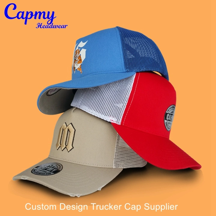 Custom Design New a Frame 5 Panel Hat Cap Blank 3D Embroidery Logo Fitted Snapback Caps Men Baseball Hats a Frame Baseball Caps