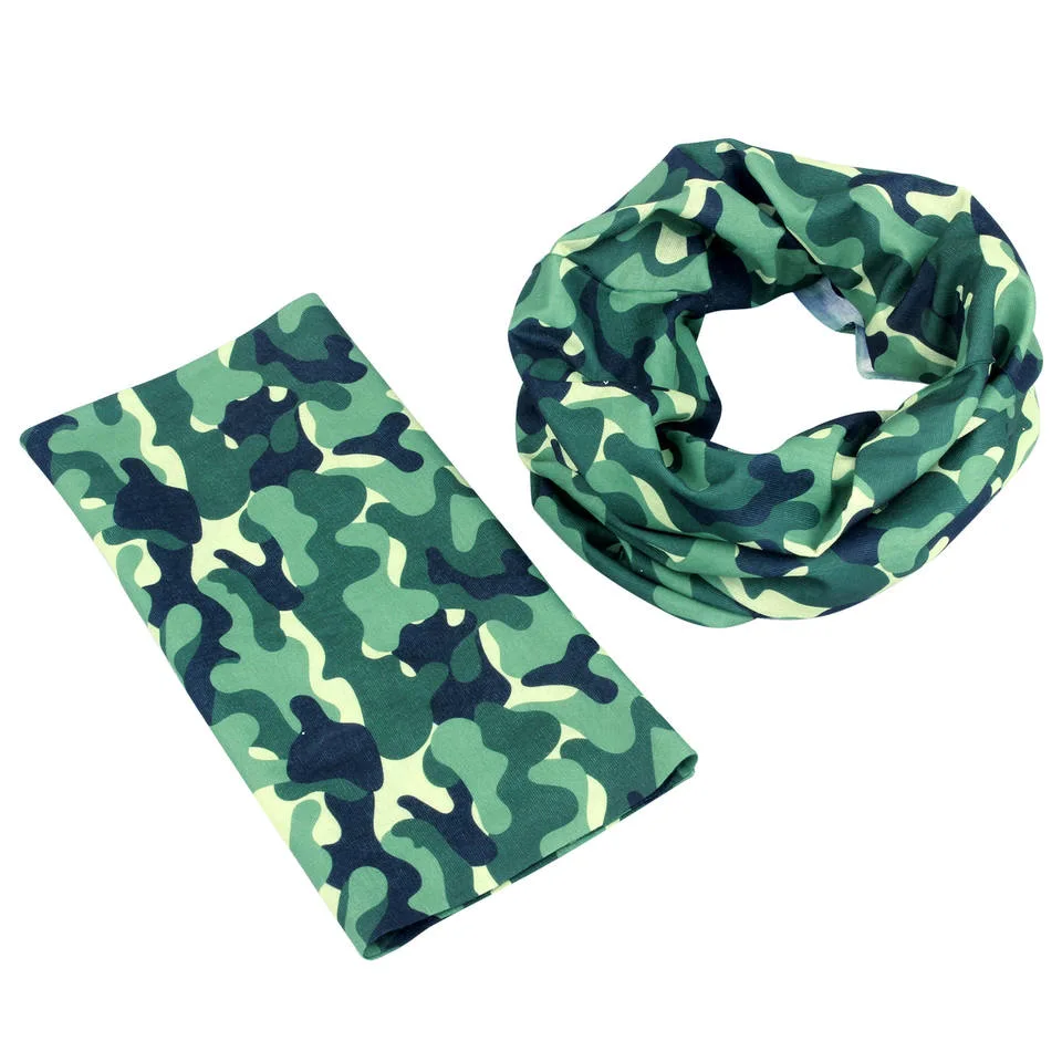 2023 Factory Custom Design Printed Logo Buffs Seamless Tube Tubular Bandana Scarf Face Cover Neck Gaiter for Sports