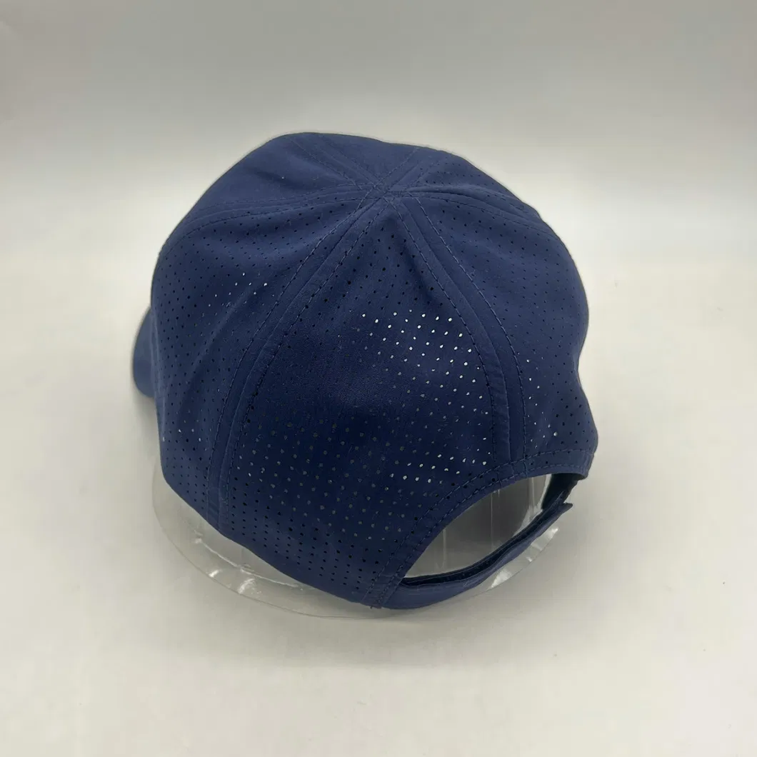 High Quality Custom Logo Sports Hats 100% Recycled Polyester RPET Full Mesh Dry Fit Performated Baseball Cap