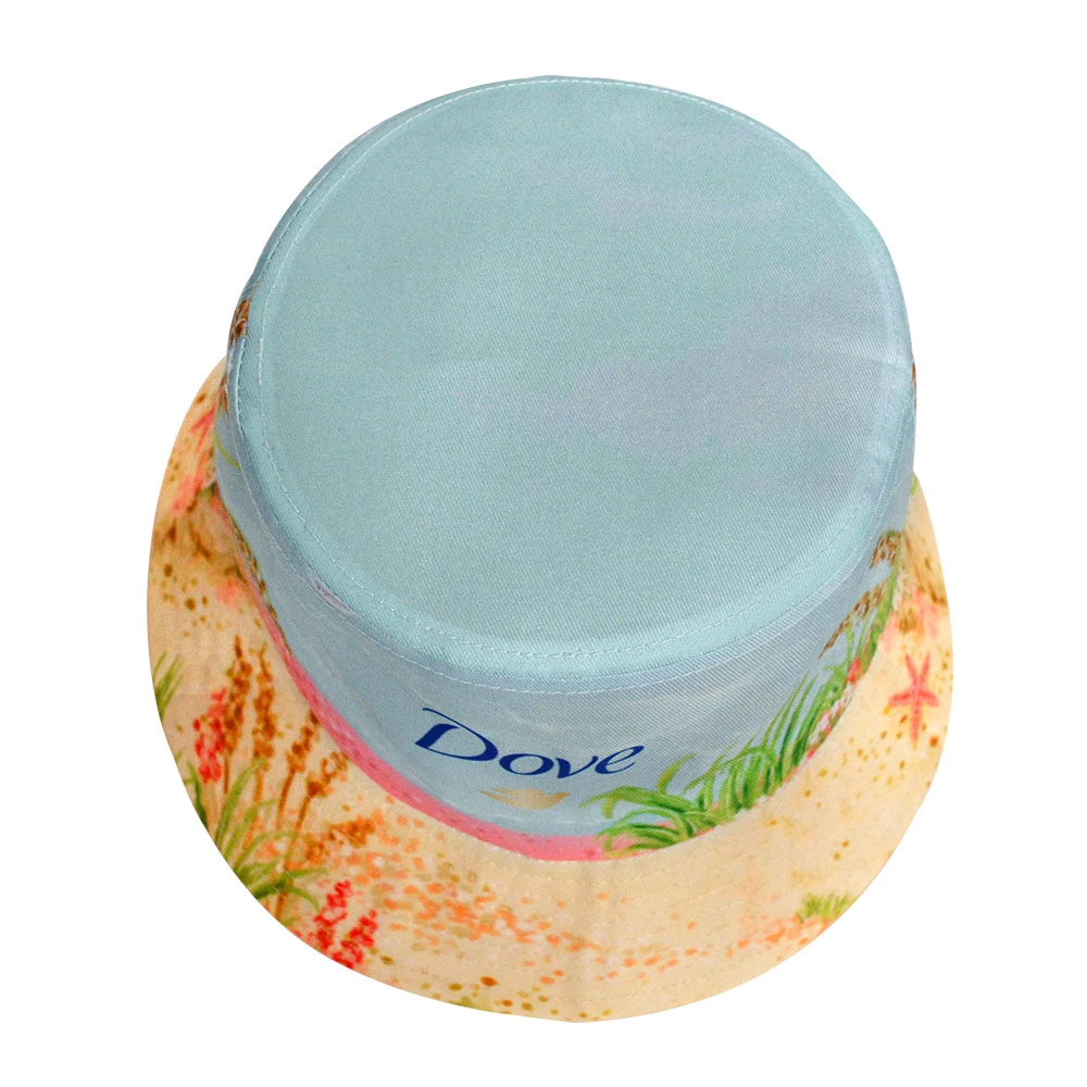 Custom Polyester Sublimation Bucket Hat String Bucket Hat