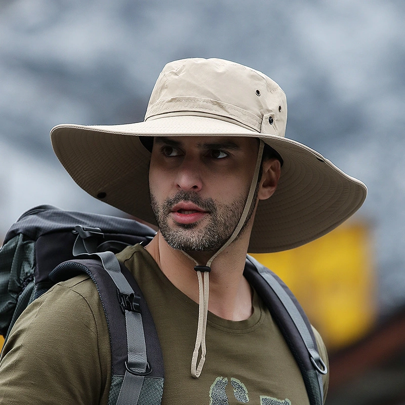 Hot Selling Men&prime;s Trekking Summer UV Protective Fisherman Hat