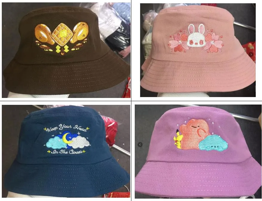 Factory Direct Selling Girls&prime; Boys&prime; Lamb Winter Cute Warm Plush Bucket Hat