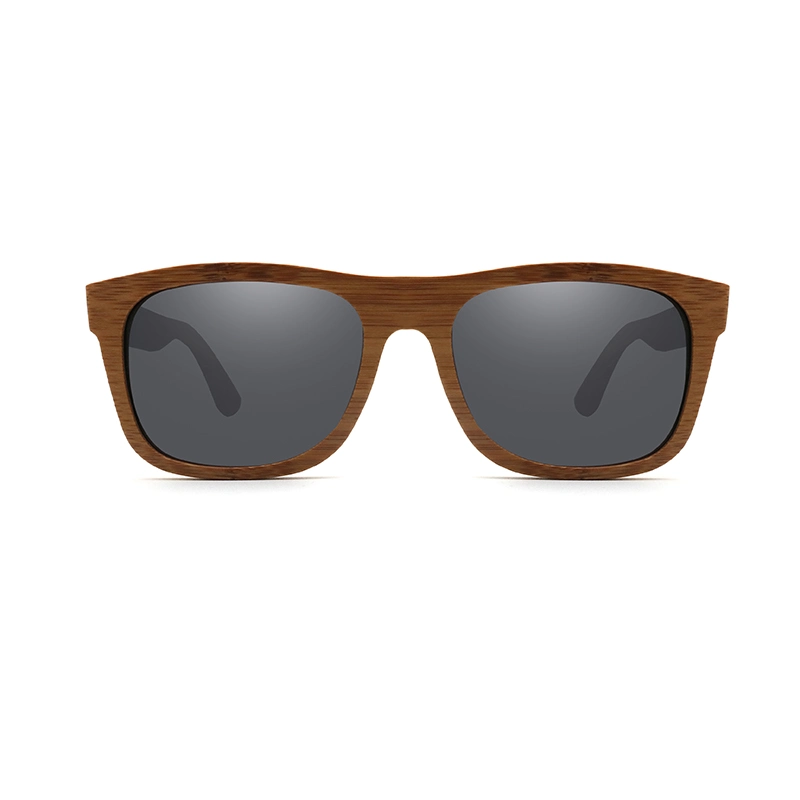 Eco Friendly Bamboo Sunglasses Custom Logo Laser Polarized Shades Sun Glasses Bamboo Wooden Sunglasses Unisex