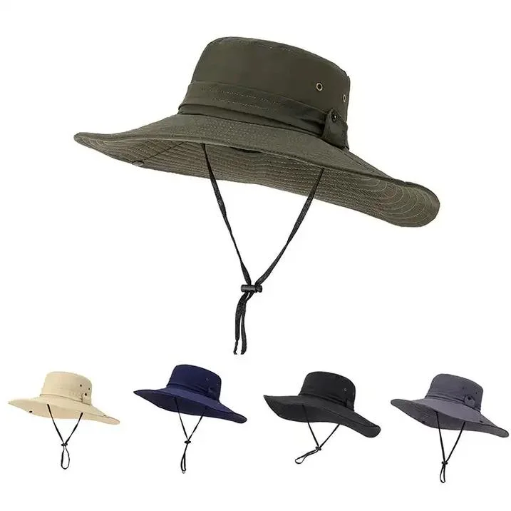 Hot Selling Men&prime;s Trekking Summer UV Protective Fisherman Hat