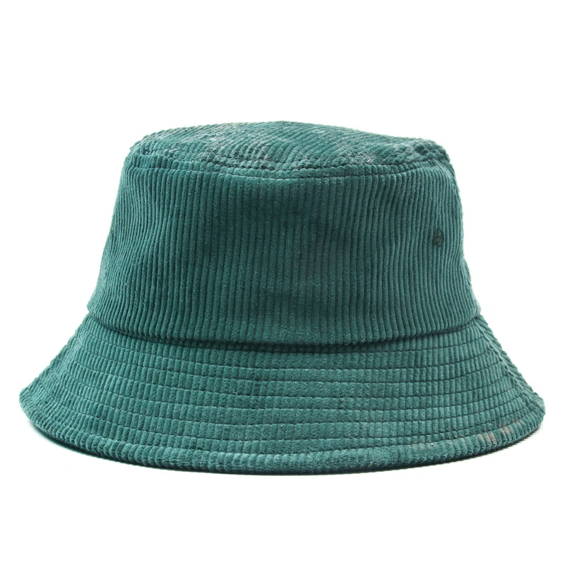 Heavy Winter Plush Fabric Samples Cheap Woman Bucket Hat Fisherman Cap