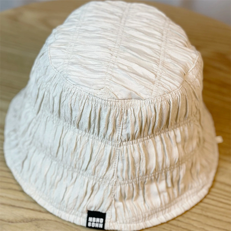 Cheaper Designer Customized Lady Knitted Fisherman Female New Fashion Autumn Winter Warm Basic Knitting Travel Sports Hats Pleated Bucket Hat