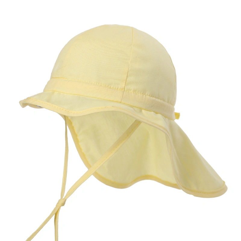 Quick Drying Children&prime;s Fisherman Sunblock Visor Baby Neck Shawl Cape Sun Protection Baseball Cap Bucket Hat