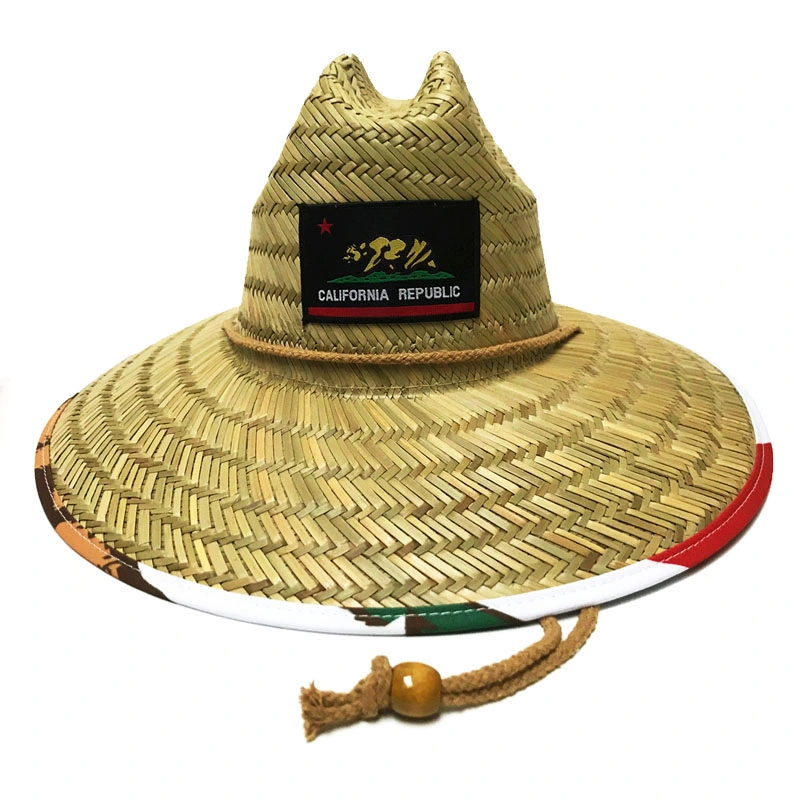 Men&prime; S Pierside Outsider Lifeguard Waterman Men&prime; S Dredge Beach Sun Straw Hat