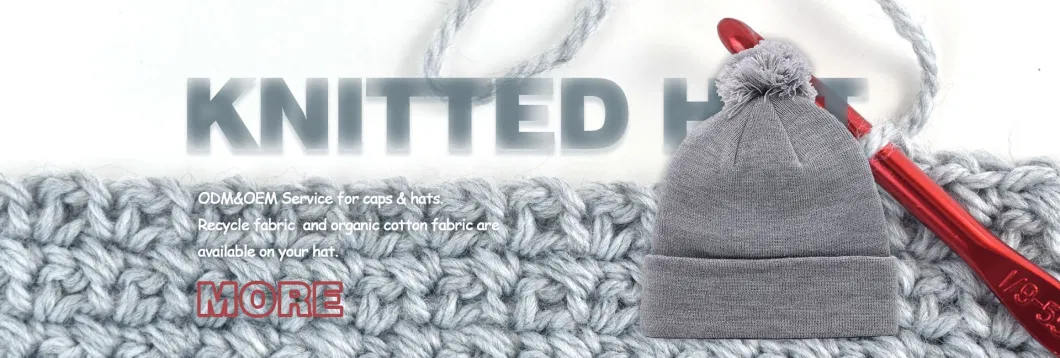 Popular Knit Bucket Women Designer Knit Custom Winter Warm Wool Washed Knitted Waffle Plain Beanie Hat