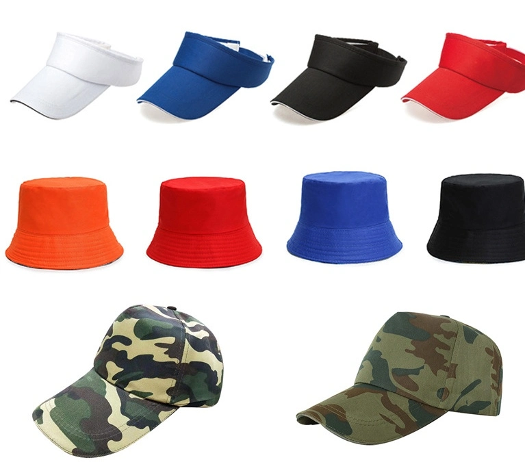 Cotton Basket Ball Hat Cap Summer Adjustable Solid Color Plain Cotton Polyester