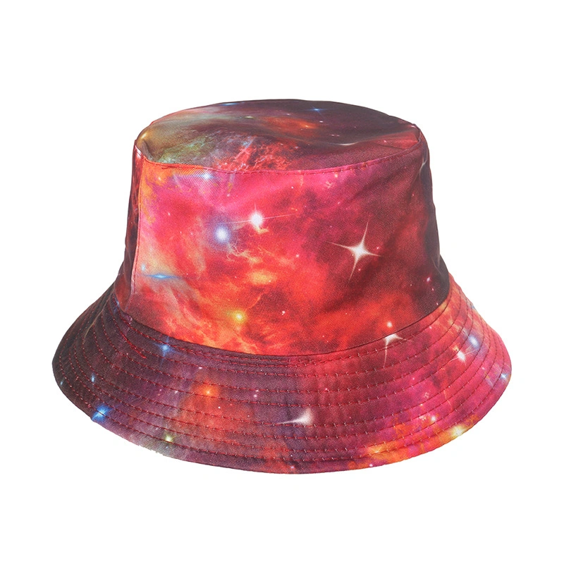 2022 Custom Tie -Dye Polyester Summer Bucket Hats with Your Own Logo