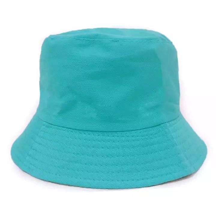 High Quality Cotton Fisherman Hat Solid Color Kids Adult Summer Beach Sun Visor Caps Bulk Unisex Blank Plain Bucket Hats