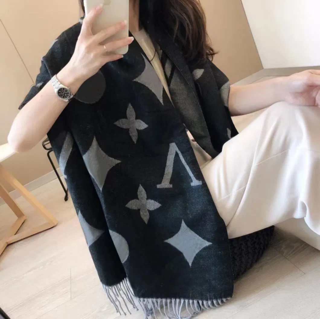 Winter Women Replica Luxury Brand Designer Scarfs Lady Silk Shawl Neck Scarf