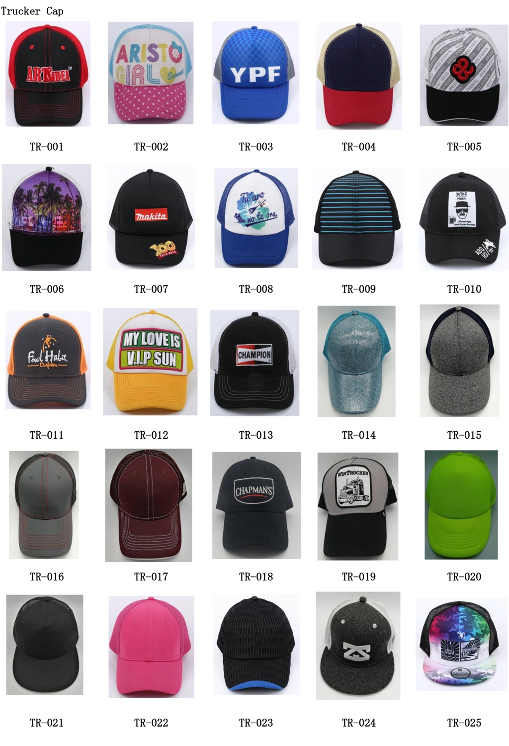 Embroidery Designer Wholesale Popular Gorras Baseball Sport Hat Snapback Trucker Caps High Quality