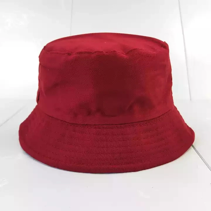 High Quality Cotton Fisherman Hat Solid Color Kids Adult Summer Beach Sun Visor Caps Bulk Unisex Blank Plain Bucket Hats