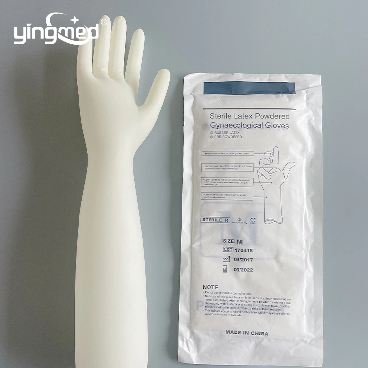 Powder and Powder Free Gynecology Latex Gloves