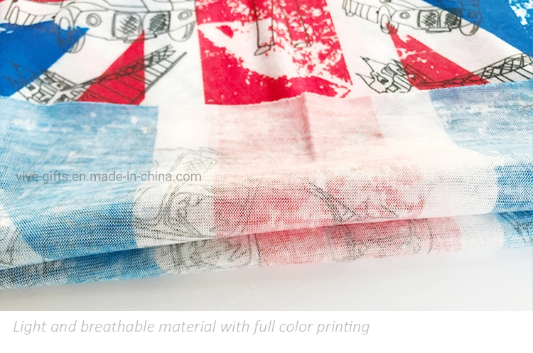 Cheap Wholesale Magic Seamless Face Shields Neck Protection Polyester Custom Printed Tube Bandanas Scarf